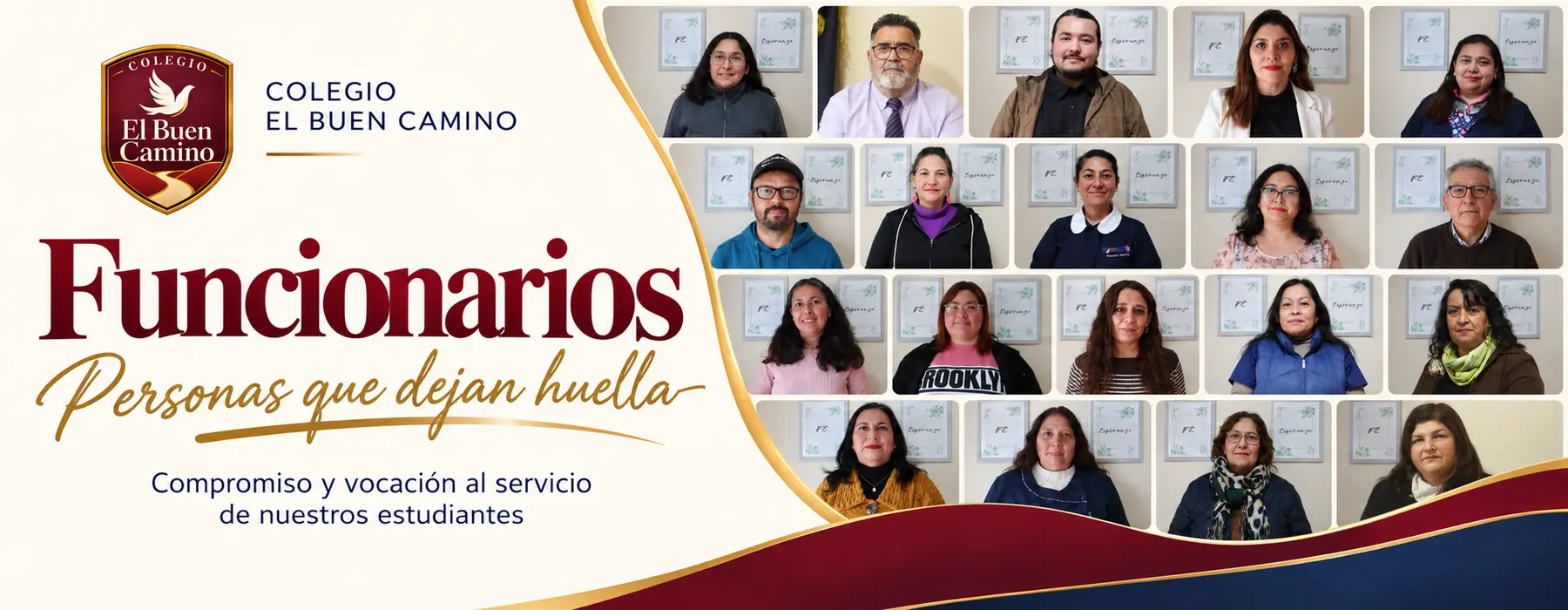Personal del Colegio - Colegio El Buen Camino