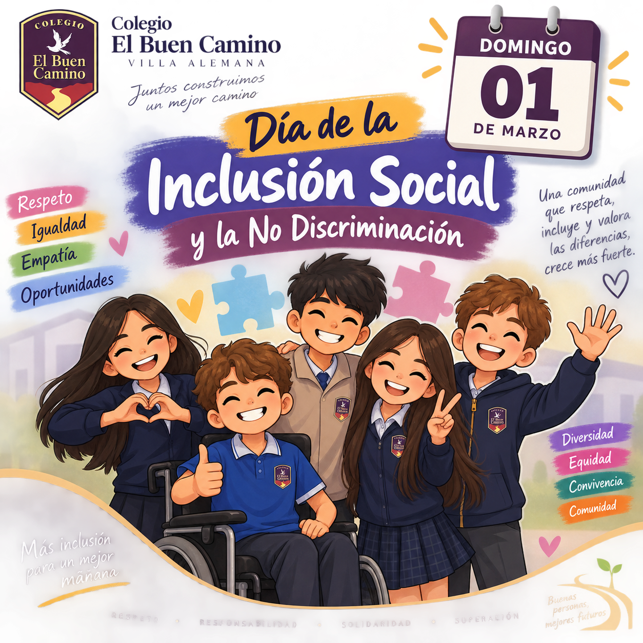 Día de la Inclusión Social y la No Discriminación